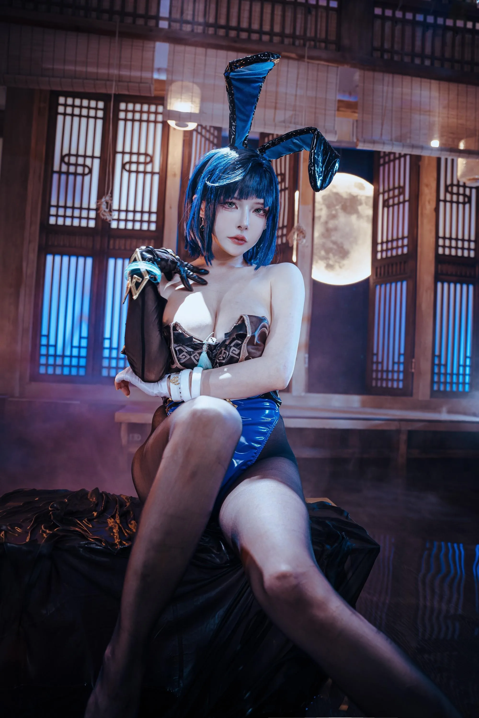 秋和柯基 – NO.105 夜兰 兔女郎 [92P]插图